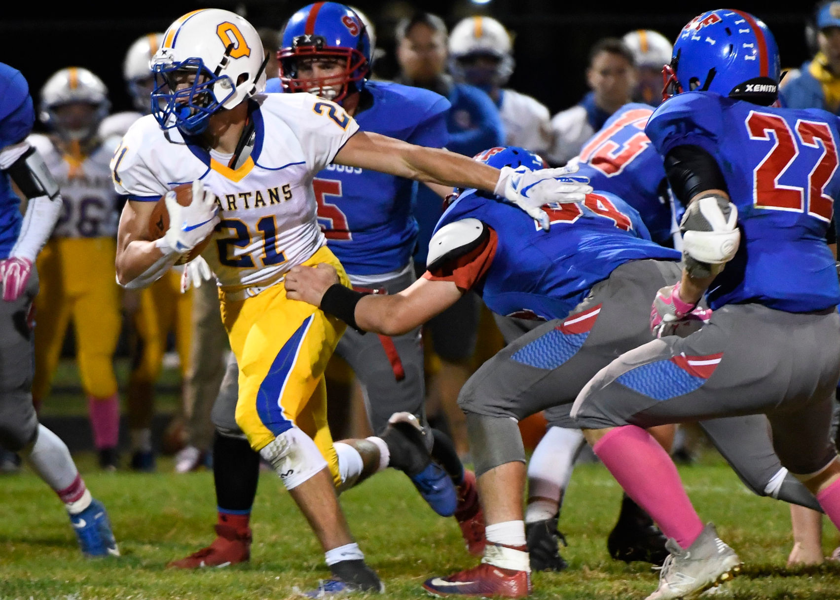 Football: Queensbury at South High